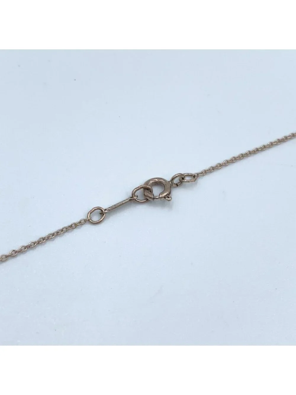 Tiffany & Co Small Cross 925 Sterling Silver Necklace